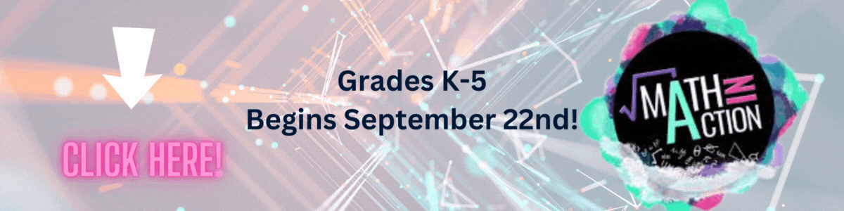 Optional Math Program Begins September 22nd!