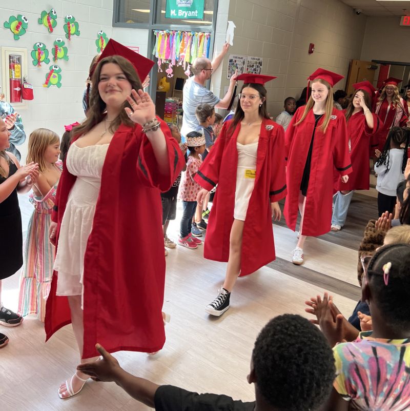 Image for the Tweet beginning: Today we celebrated our seniors.