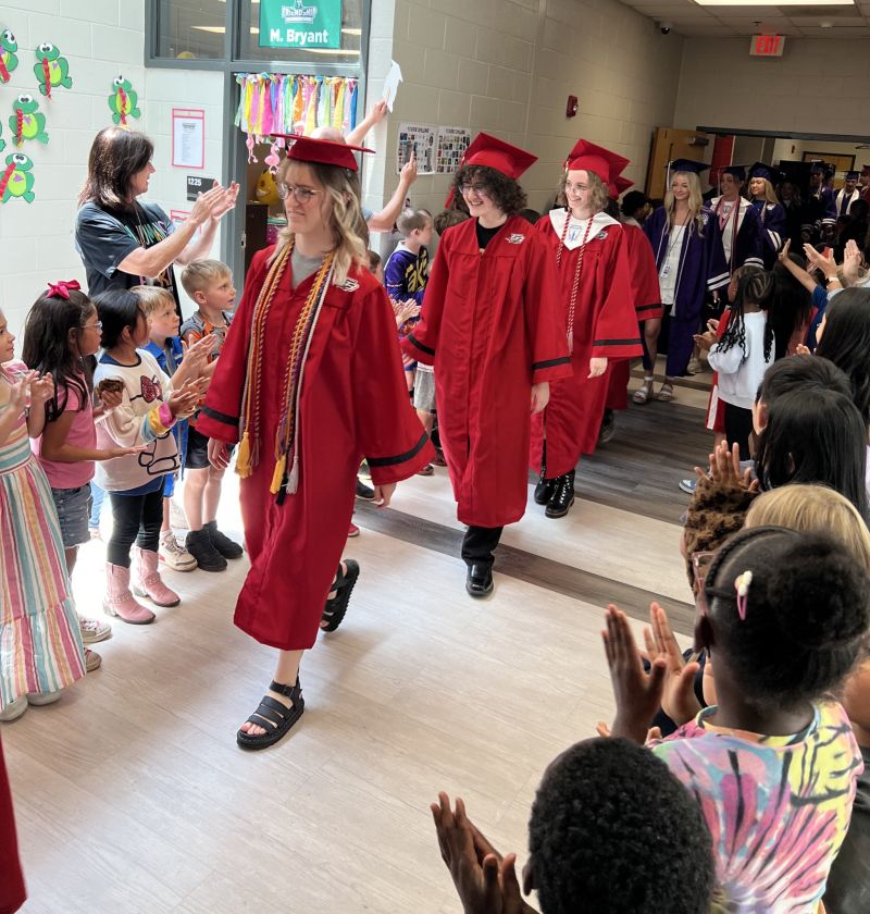 Image for the Tweet beginning: Today we celebrated our seniors.