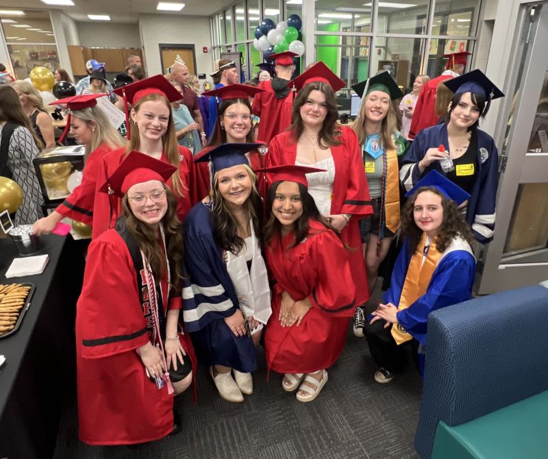 Image for the Tweet beginning: Today we celebrated our seniors.